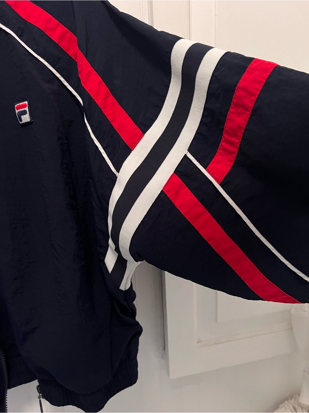Fila Retro Windbreaker Jacket Size L - Picture 11 of 12